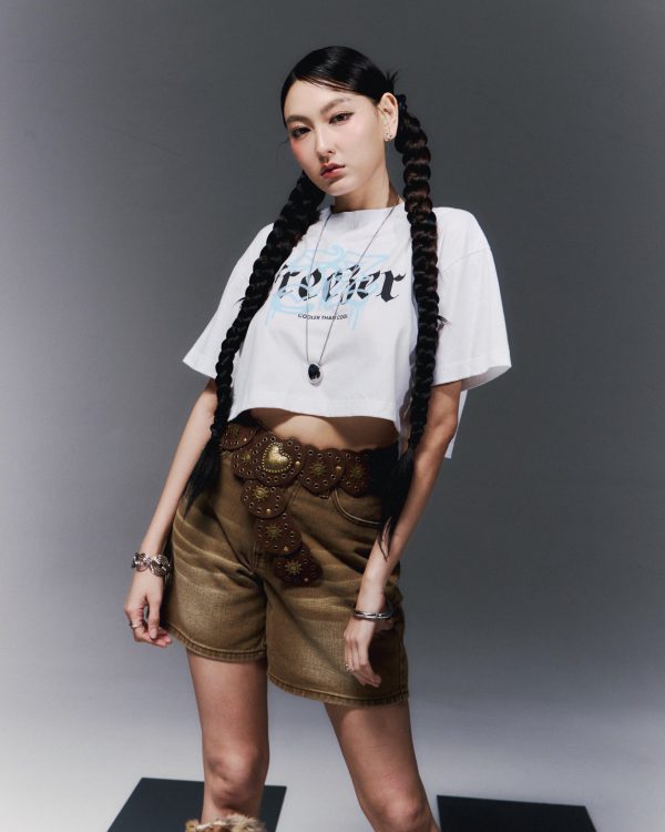 FREEZER COOL CLASH | OVERSIZE CROP TEE