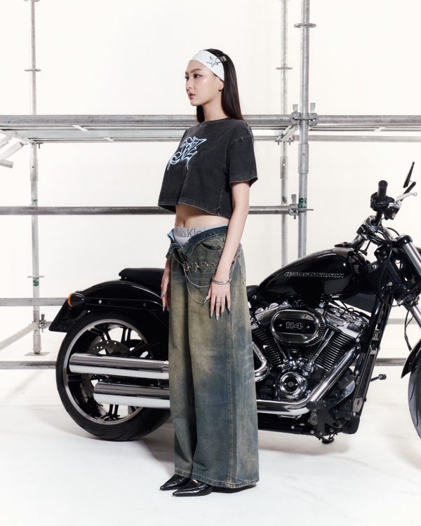 FREEZER COOL CLASH | OVERSIZE CROP TEE