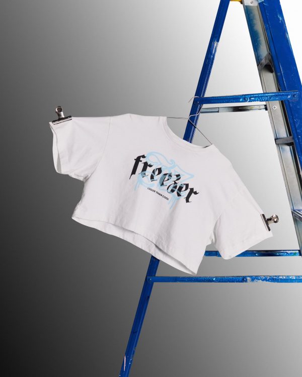 FREEZER COOL CLASH | OVERSIZE CROP TEE